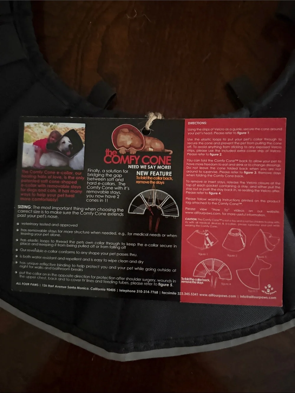 All Four Paws Comfy Cone soft recovery